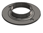 Picture of #FF2502-SS - STAINLESS STEEL 2 1/2" TUBE FLAT FLANGE