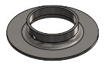 Picture of #FF2505-SS - STAINLESS STEEL 2 1/2" TUBE FLAT FLANGE