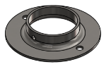 Picture of #FF2506-SS - STAINLESS STEEL 2 1/2" TUBE FLAT FLANGE