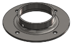 Picture of #FF2508-SS - STAINLESS STEEL 2 1/2" TUBE FLAT FLANGE
