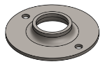 Picture of #FF1322 - STEEL 1" PIPE FLAT FLANGE