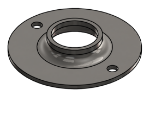 Picture of #FF1322-SS - STAINLESS STEEL 1" PIPE FLAT FLANGE