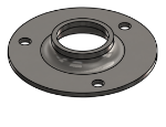 Picture of #FF1323-SS - STAINLESS STEEL 1" PIPE FLAT FLANGE