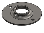 Picture of #FF1326-SS - STAINLESS STEEL 1" PIPE FLAT FLANGE