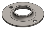 Picture of #FF1502 - STEEL 1 1/2" TUBE FLAT FLANGE