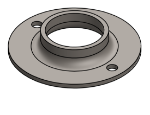 Picture of #FF1662 - STEEL 1 1/4" PIPE FLAT FLANGE