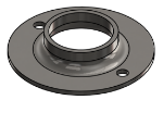 Picture of #FF1662-SS - STAINLESS STEEL 1 1/4" PIPE FLAT FLANGE