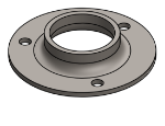 Picture of #FF1663 - STEEL 1 1/4" PIPE FLAT FLANGE