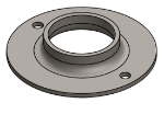 Picture of #FF1902 - STEEL 1-1/2" PIPE FLAT FLANGE