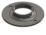 Picture of #FF1902-SS - STAINLESS STEEL 1 1/2" PIPE FLAT FLANGE