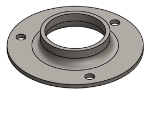 Picture of #FF1903 - STEEL 1 1/2" PIPE FLAT FLANGE