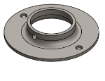 Picture of #FF1906 - STEEL 1 1/2" PIPE FLAT FLANGE