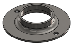 Picture of #FF2002-SS - STAINLESS STEEL 2" TUBE FLAT FLANGE