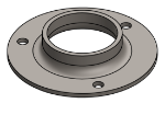 Picture of #FF2003 - STEEL 2" TUBE FLAT FLANGE