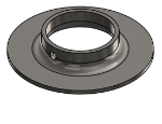 Picture of #FF2005-SS - STAINLESS STEEL 2" TUBE FLAT FLANGE