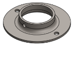 Picture of #FF2006 - STEEL 2" TUBE FLAT FLANGE