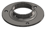 Picture of #FF2007-SS - STAINLESS STEEL 2" TUBE FLAT FLANGE