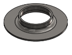 Picture of #FF2380-SS - STAINLESS STEEL 2" PIPE FLAT FLANGE