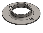 Picture of #FF2382 - STEEL 2" PIPE FLAT FLANGE