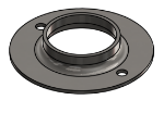 Picture of #FF2382-SS - STAINLESS STEEL 2" PIPE FLAT FLANGE