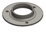 Picture of #FF2383 - STEEL 2" PIPE FLAT FLANGE
