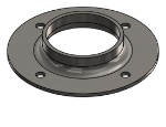 Picture of #FF2384-SS - STAINLESS STEEL 2" PIPE FLAT FLANGE