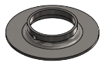 Picture of #FF2385-SS - STAINLESS STEEL 2" PIPE FLAT FLANGE