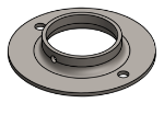 Picture of #FF2386 - STEEL 2" PIPE FLAT FLANGE