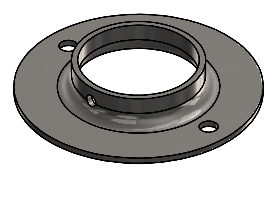 Picture of #FF2386-SS - STAINLESS STEEL 2" PIPE FLAT FLANGE