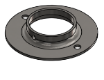 Picture of #FF2386-SS - STAINLESS STEEL 2" PIPE FLAT FLANGE