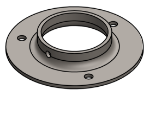 Picture of #FF2387 - STEEL 2" PIPE FLAT FLANGE