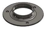 Picture of #FF2387-SS - STAINLESS STEEL 2" PIPE FLAT FLANGE