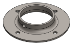 Picture of #FF2388 - STEEL 2" PIPE FLAT FLANGE