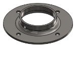Picture of #FF2388-SS - STAINLESS STEEL 2" PIPE FLAT FLANGE