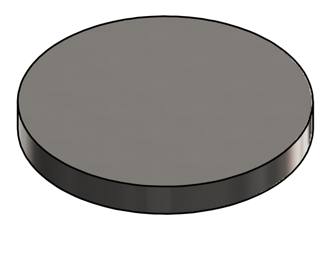 Picture of #9419 - STAINLESS STEEL 1.66" DIA. DISK
