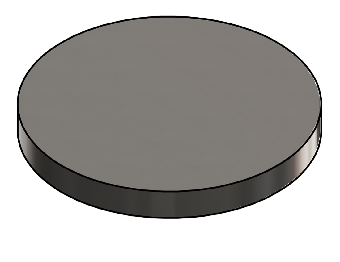 Picture of #9421 - STAINLESS STEEL 1.75" DIA. DISK