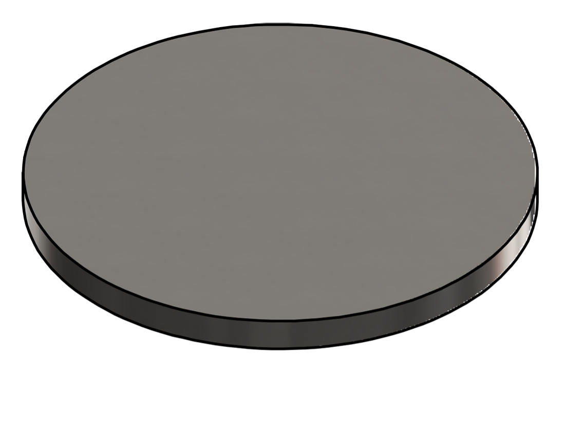 Picture of #9423 - STAINLESS STEEL 1.875" DIA. DISK