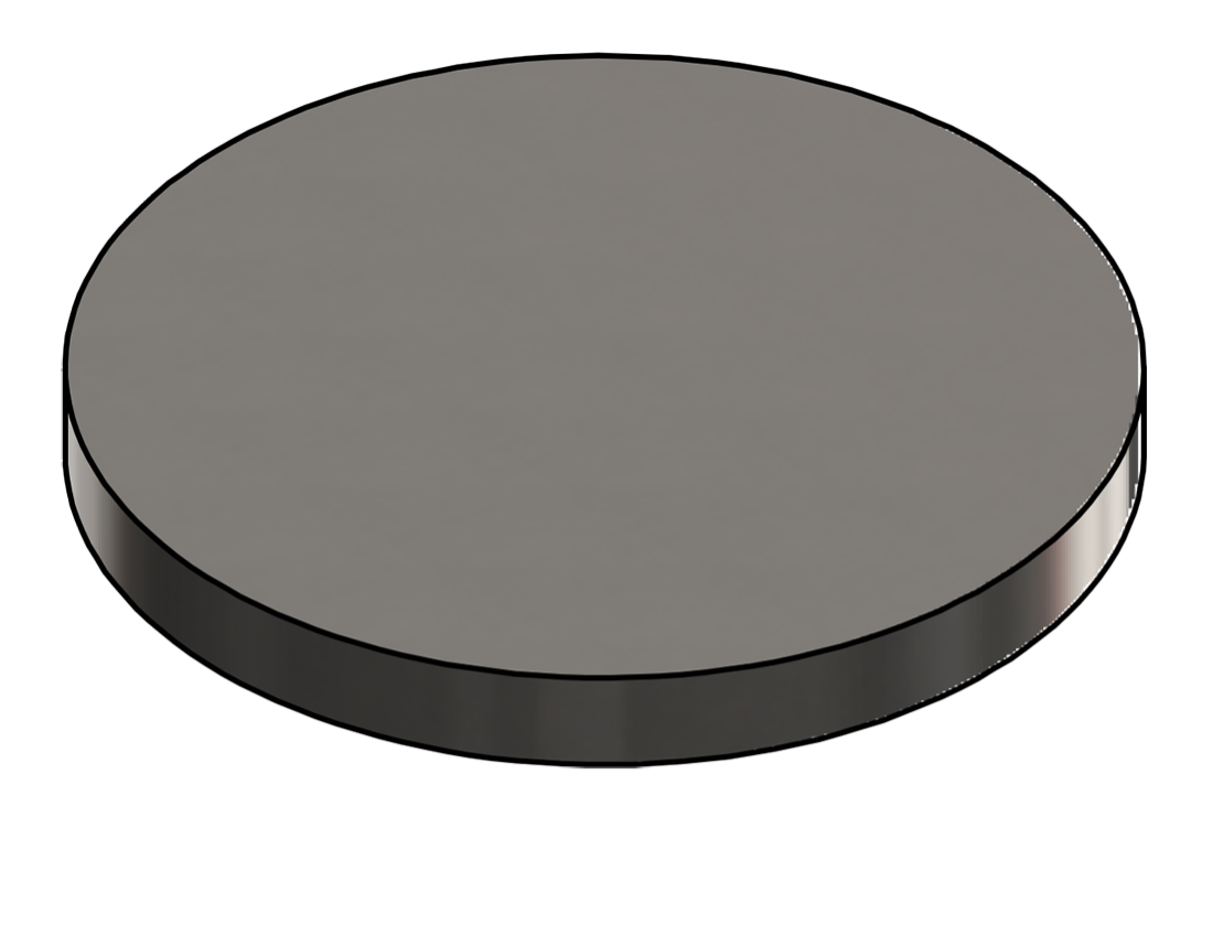 Picture of #9424 - STAINLESS STEEL 1.875" DIA. DISK