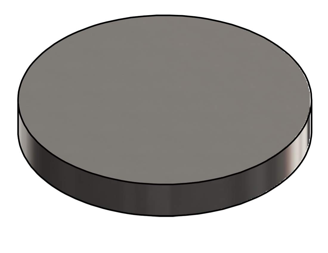 Picture of #9425 - STAINLESS STEEL 1.875" DIA. DISK