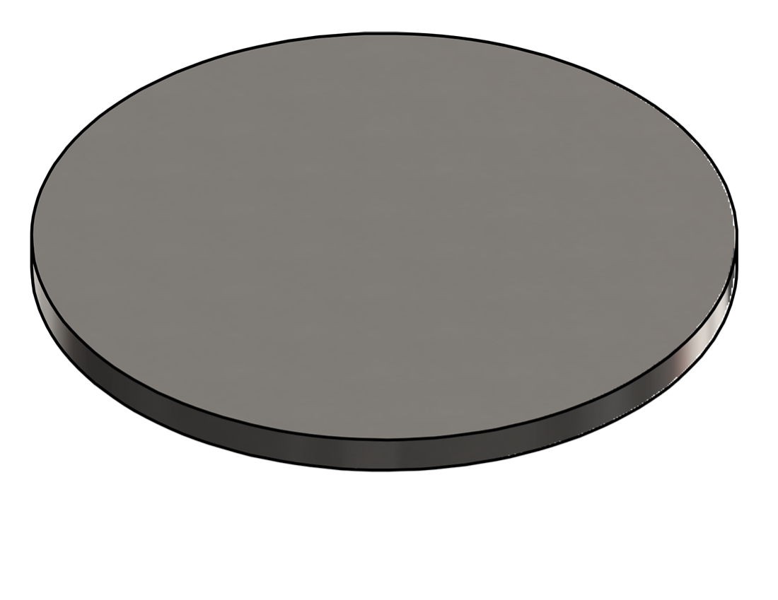 Picture of #9429 - STAINLESS STEEL 2.375" DIA. DISK