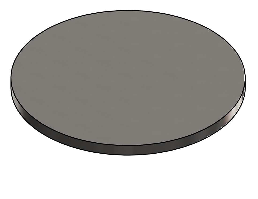 Picture of #9432 - STAINLESS STEEL 2.5" DIA. DISK