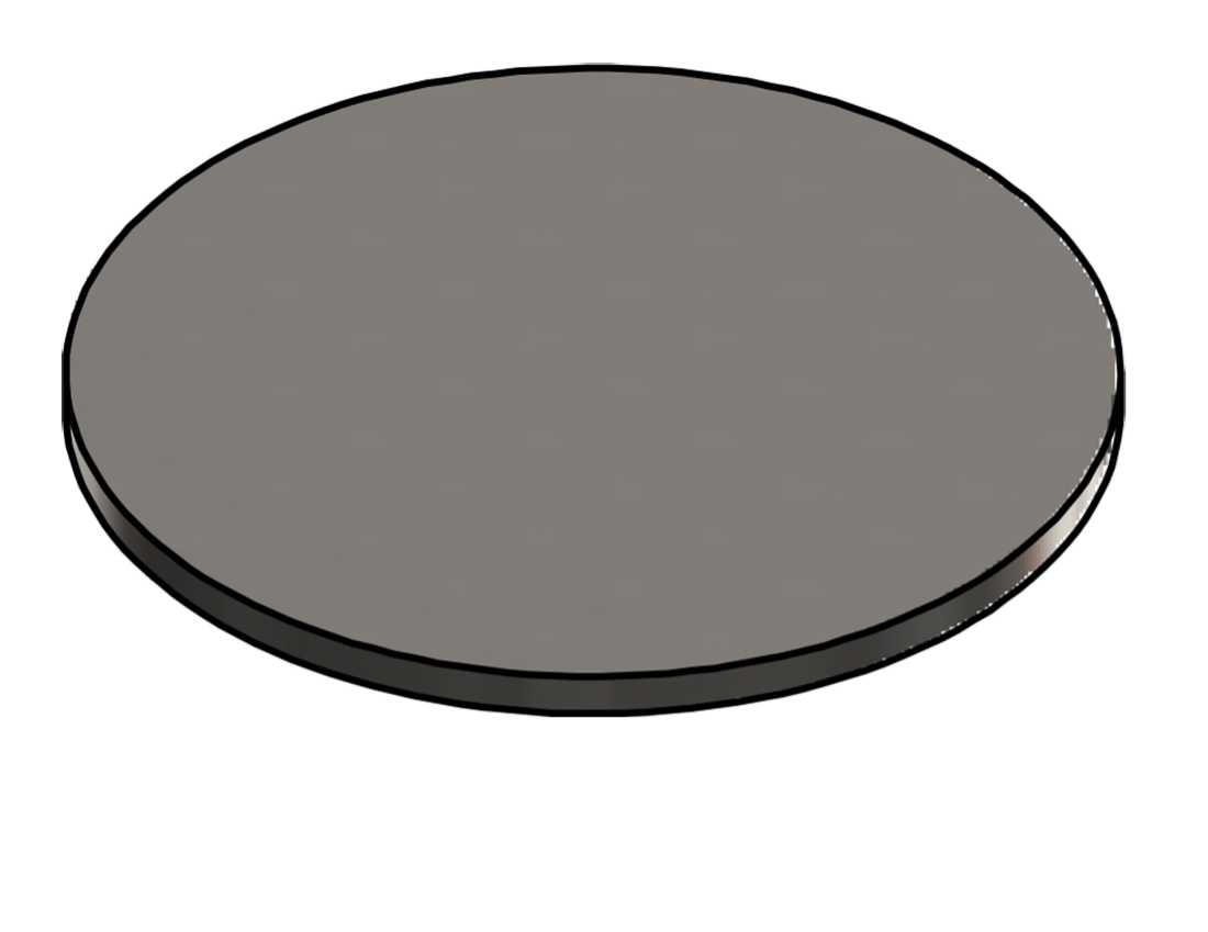 Picture of #9441 - STAINLESS STEEL 2.875" DIA. DISK