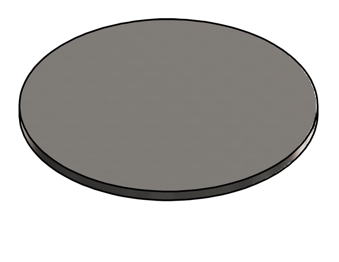 Picture of #9450 - STAINLESS STEEL 3.5" DIA. DISK