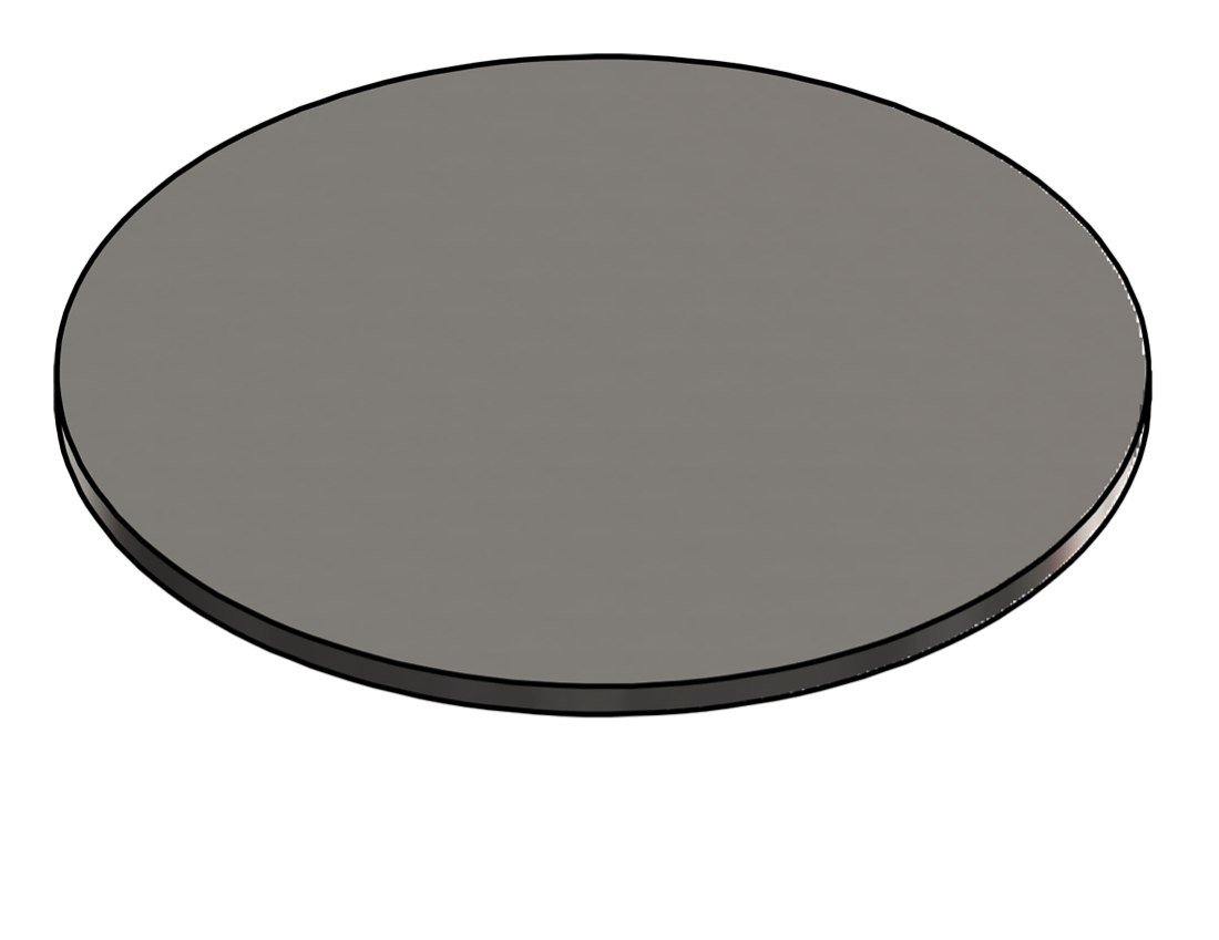 Picture of #9453 - STAINLESS STEEL 4" DIA. DISK