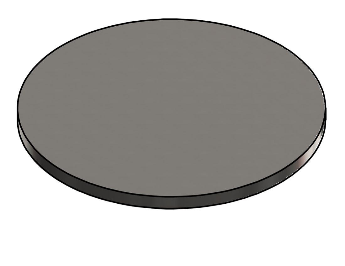 Picture of #9454 - STAINLESS STEEL 4" DIA. DISK