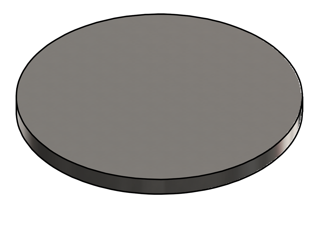 Picture of #9455 - STAINLESS STEEL 4" DIA. DISK