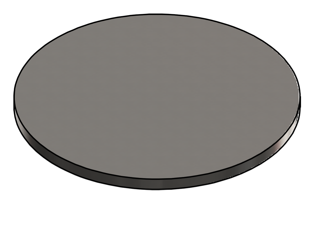 Picture of #9456 - STAINLESS STEEL 4.25" DIA. DISK