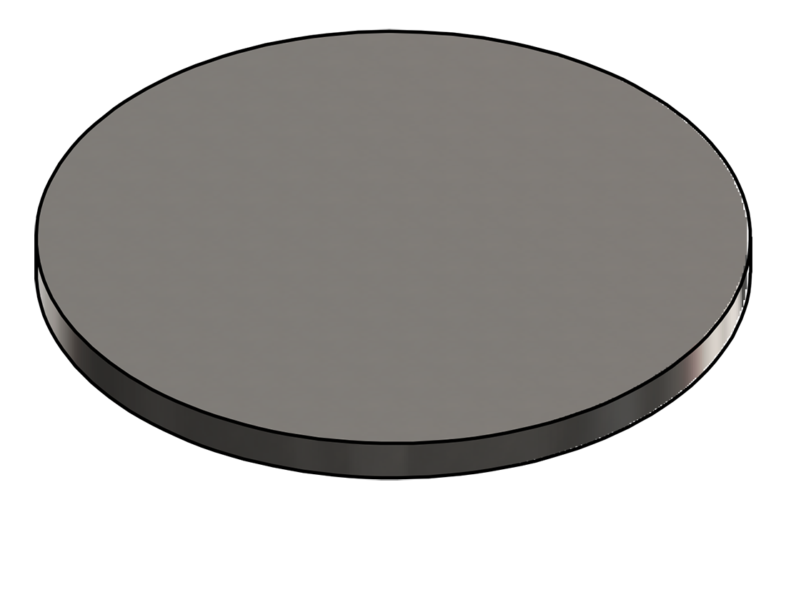 Picture of #9457 - STAINLESS STEEL 4.25" DIA. DISK