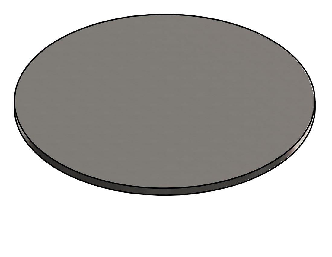 Picture of #9458 - STAINLESS STEEL 4.5" DIA. DISK