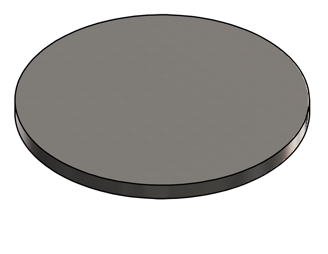 Picture of #9460 - STAINLESS STEEL 4.5" DIA. DISK
